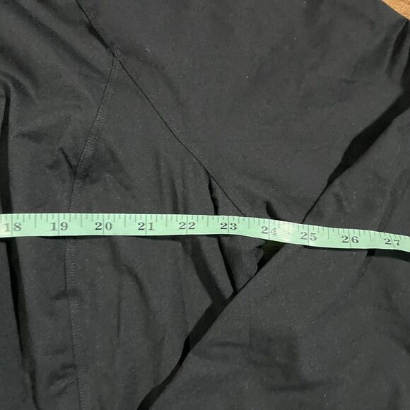J Jill Fit Performance Zip Front Hoodie Long Sleeve Sweater Black Womens Size 3X - Picture 3 of 9